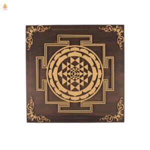 Rise n Shine SRI Yantra (Laxmi Yantra) Mandala Wall Decor - Experience Harmony and Prosperity with This Exquisite Shri Yantra for Your Home or Office Wall Art (12 x 12 Inches)