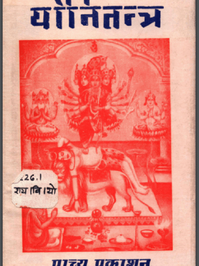 योनितन्त्र : विनय कुमार राय द्वारा हिंदी पीडीऍफ़ पुस्तक - तांत्रिक साधना | Yoni Tantra : by Vinay Kumar Rai Hindi PDF Book -